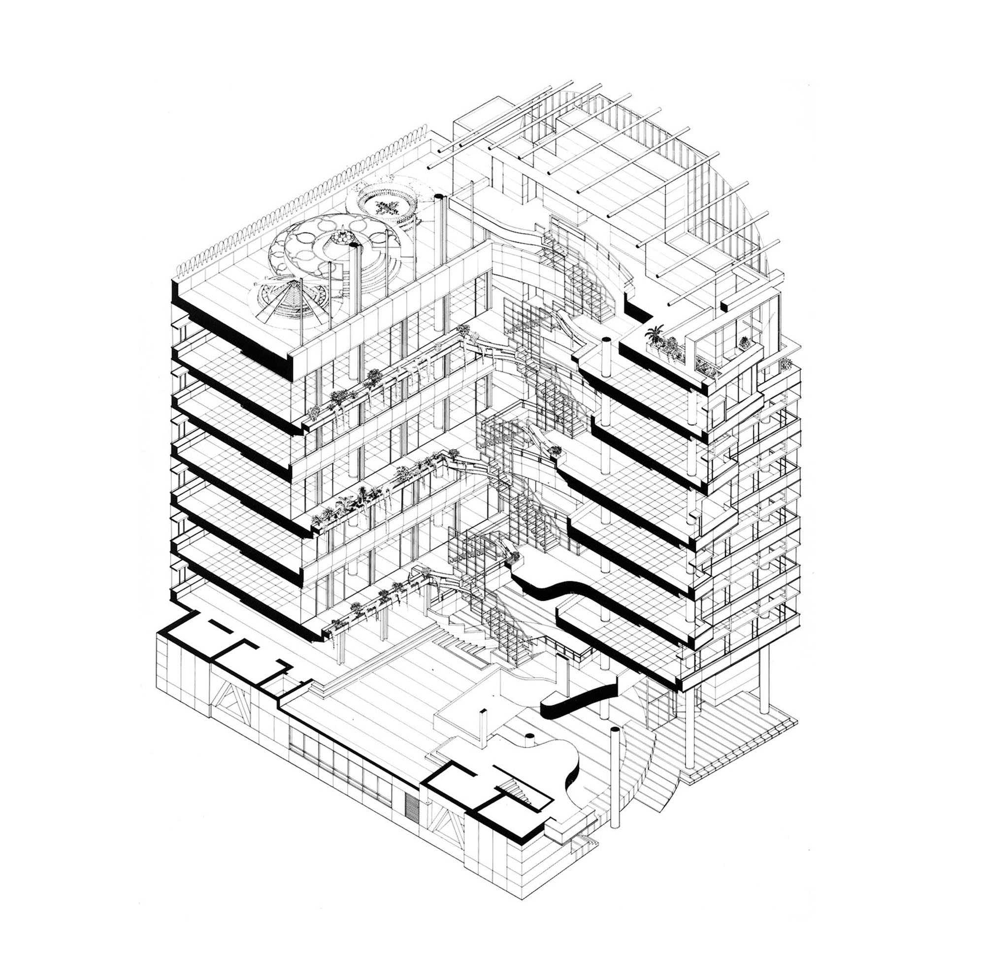 东京范特西办公楼 santos prescott and associates